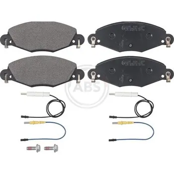 Brzdová destička Sada brzdových destiček, kotoučová brzda A.B.S. 37285