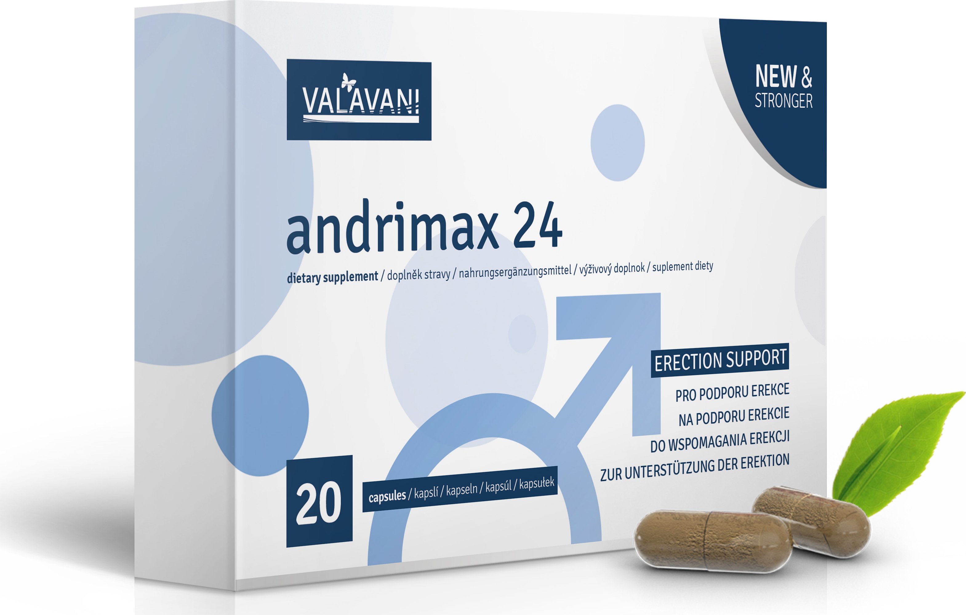 Andrimax 24 podpora erekce