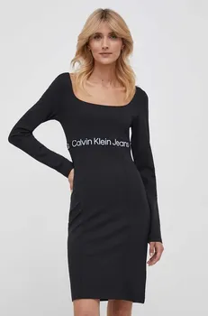 Dámské šaty Calvin Klein Jeans J20J221989 černé