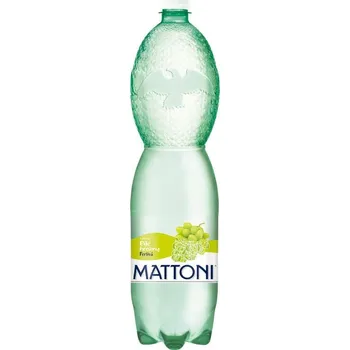 Voda Mattoni perlivá Bílé hrozny 1,5l - karton