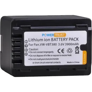 PowerTrust Baterie VW-VBT380, VW-VBT190 pro Panasonic 3900mAh s čipem