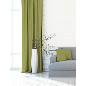 Závěs dekorační nebo látka, OXY Plátno, zelený, 150 cm