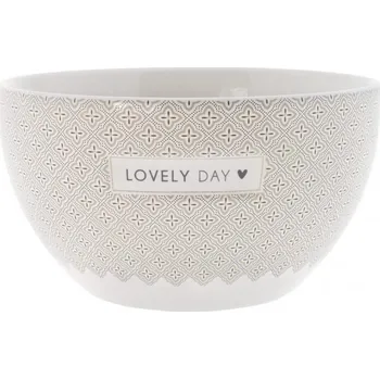 Bastion Collections Miska LITTLE MOSAIC in black RJ-BO-029-BT