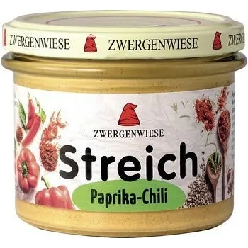 Rostlinná pomazánka Zwergenwiese Pomazánka paprika a chilli 180 g bio