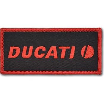 Nášivka Ducati Red 9 cm x 4 cm