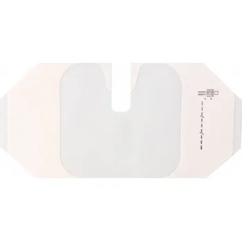 Náplast ZARYS International Group elastoDERM F-IV fóliové krytí IV kanyly s rámečkovým typem aplikace, sterilní, 6x7 cm, 100ks