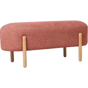 BIZZOTTO Dvoumístná lavice DAYLA růžová tmavá 0721658