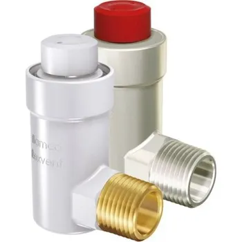 Ventil Flamco FLEXVENT H odvzdušňovací ventil 1/2", závitový, poniklovaný