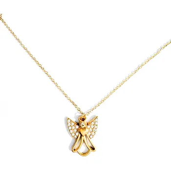 Náhrdelník ORNAMENTI Pozlacený náhrdelník Angel gold