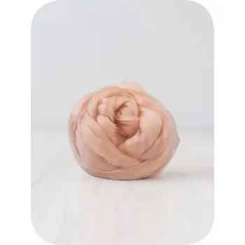 Ovčí rouno Viskóza na tvoření - Flamingo