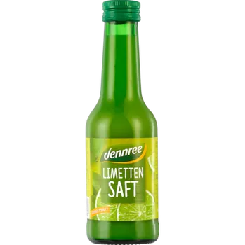 Dennree 100% Limetková šťáva 0,2 l bio