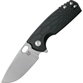 kapesní nůž Fox Knives Core Fold Black Frn N690 Stone Washed Black Spacer Fx-604