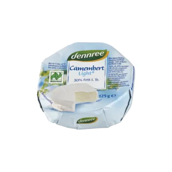 Mléko Dennree Camembert Light 125g bio