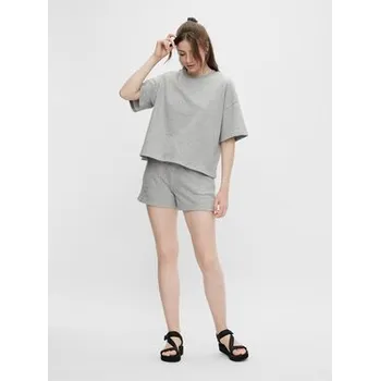 Pánské tričko Pieces T-Shirt Chilli Summer 17118870 Šedá Loose Fit XL