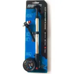 Hustilka na odpružené vidlice s manometrem