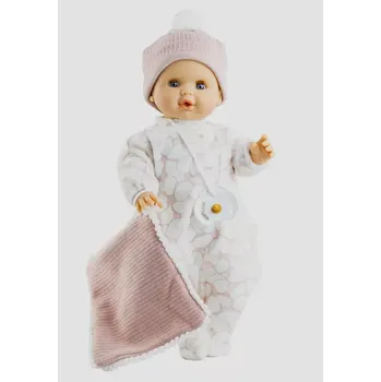 Panenka Realistické miminko - holčička Sonia v pyžámku od firmy Paola Reina (Alex a Sonia 36 cm)