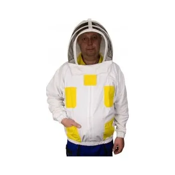 Včelařská bunda s kuklou barevná - 50 50