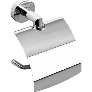 X-ROUND držák toaletního papíru s krytem, chrom