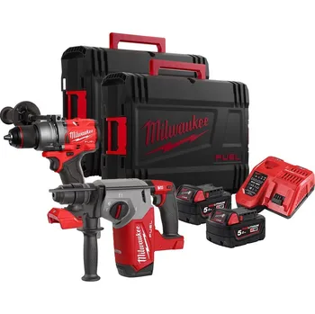 Sada nářadí MILWAUKEE Sada aku nářadí M18 TOPFD7-502X, 2x5.0Ah + Dárek