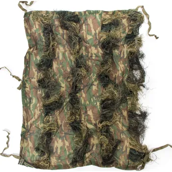 Dětská deka MMB Deka maskovací přikrývka kamuflážní síťovina Ghillie Blanket 6.0 MMB® Woodland (300 x 200 cm)