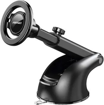 Držák do auta Amio Držák telefonu MY MAG, pro iPhone MagSafe, s přísavkou a výsuvným ramenem