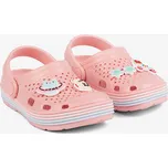 Dívčí sandály COQUI LINDO Baby Pink Rainbow + Amulet 26/27