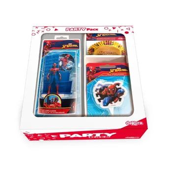 Dekora 701006 dekorativní set Spider-Man Party dekorace Dekora 701006 dekorativní set Spider-Man