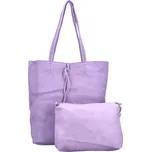 Elegantní sada: Kabelka přes rameno a crossbody Marcelle, fialová