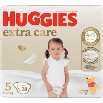 jednorázová plena Huggies Extra Care 5 11-25 kg