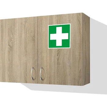Šatní skříň Nabytekmorava Závěsná lékárnička L8 barva lamina: dub sonoma