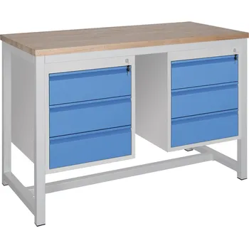 Dílenský stůl Dílenský stůl 120x61 cm s kontejnery Z3