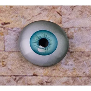 Oči nalepovací 18mm modré 2ks