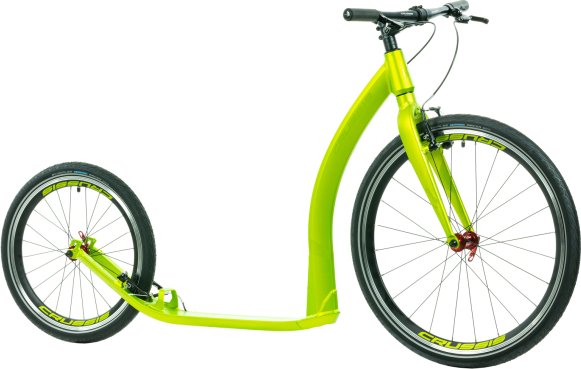 CRUSSIS Koloběžka ONE COBRA 4.2-4 zelená