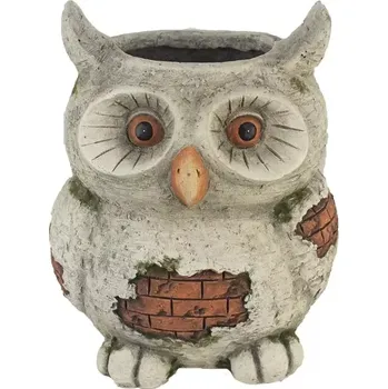 Květináč Dekorační květináč sova (Květináč z magnesia)