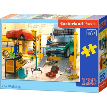 Puzzle Puzzle Castorland 120 dílků - Autodílna