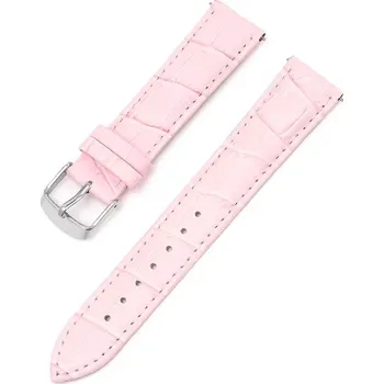 Řemínek na hodinky Kožený řemínek Ricardo Bergamo, růžový
