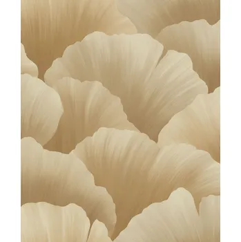 Tapeta Hnědo-béžová vliesová tapeta s listy, BZ3007, Belize, Grandeco