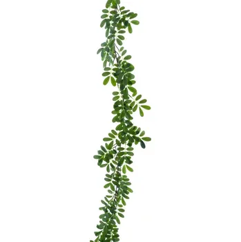 umělá květina umělá girlanda, Dřezovec trojtrnný - Gleditsia triacanthos girlanda zelená délka 150 cm (N328591)