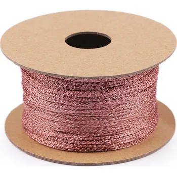 Lurexová šňůrka / provázek Ø1 mm, vánoční