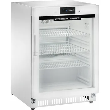 FRIGOPLANET Skříň chladící AKD 200RG 140 L lak./sklo