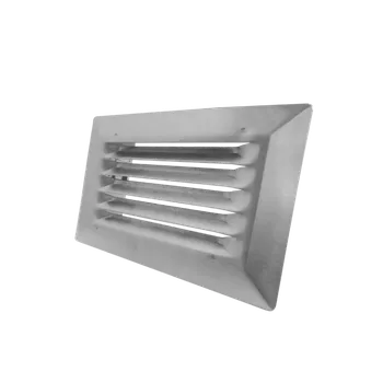 Větrací mřížka Nerezová větrací mřížka pro ploché potrubí Průměr [mm]: Ø 55 x 110 55 x 110 / 60 x 204