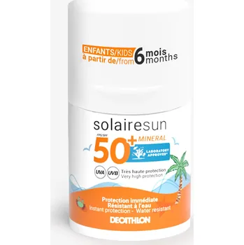 Pleťový krém DECATHLON Dětský roll on s minerálními filtry IP50+ 50 ml 50ml