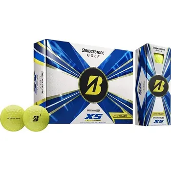 Golf Bridgestone balls Tour B XS 24 - Yellow (žluté) 3-vrstvé 3ks