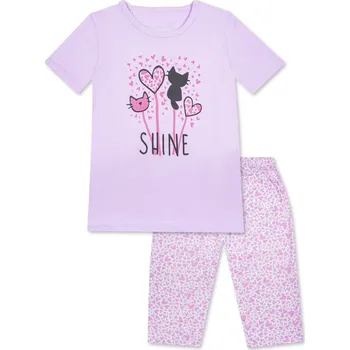 Chlapecké pyžamo Dívčí pyžamo - Wolf S2462, fialková Barva: Fialková, Velikost: 164