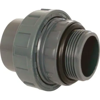 PVC tvarovka - Šroubení 63 x 2“ ext., s o-kroužkem