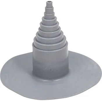 VILPE (Finsko) Těsnící střešní průchodový prvek z PVC Barva: Šedá, Průměr potrubí [mm]: Ø 12 - 100