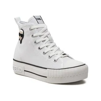 Dámské tenisky Plátěnky KARL LAGERFELD KL60444 Bílá 38