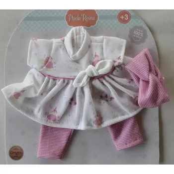 Doplněk pro panenku Obleček pro miminko Anu od Paola Reina - 57048 (Velikost 36 cm - Manus)