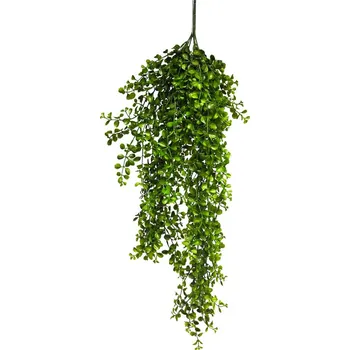 umělá květina umělá rostlina, Temnotka ( Knoflíkovka) palaea rotundifolia závěsná zelená, délka 88 cm (N515011)