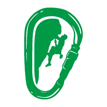 Samolepící dekorace Horolezec 005 levá karabina (12 - zelená) SAMOLEPKA NA AUTO, NÁLEPKA, FÓLIE, POLEP, TUNING, VLASTNÍ TEXT, TISK, AUTOSAMOLEPKY.cz, POLEPY, OBRÁZEK, LOGO, 3D STICKERS